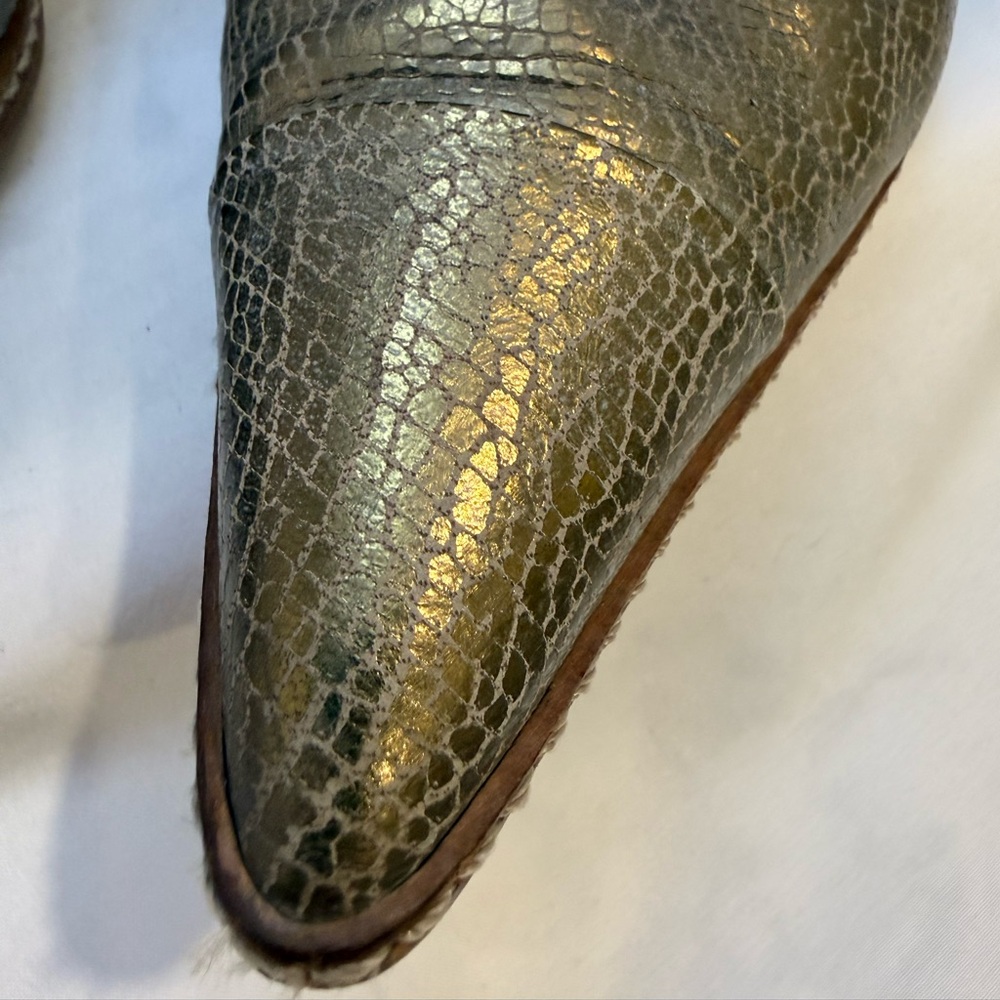 Sundance woven ankle heels size 38 - Picture 5 of 10